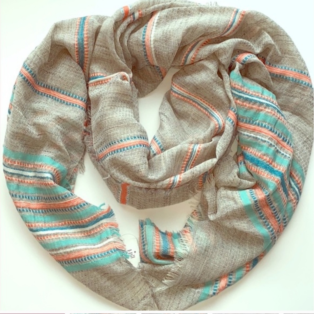 J Jill Scarf Seafoam NWT